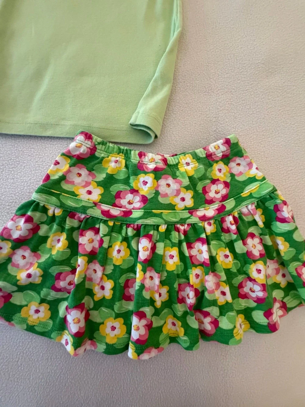 Gymboree Island Lily Skort Set